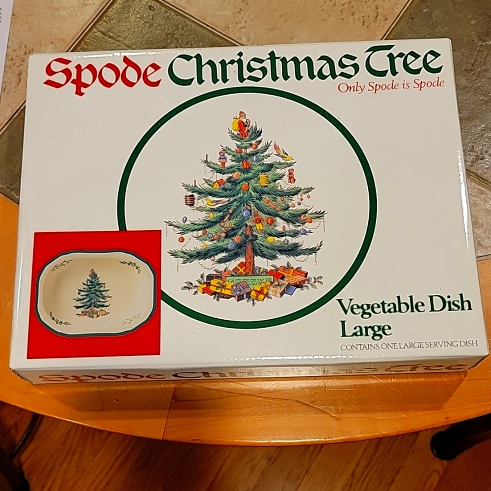 NwT Spode serving dish